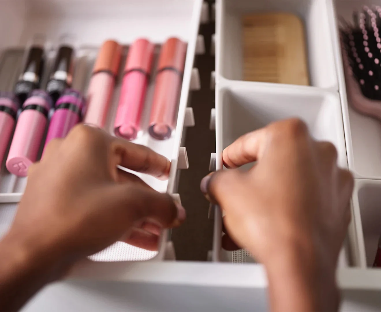 Large Makeup Drawer Organizer Set