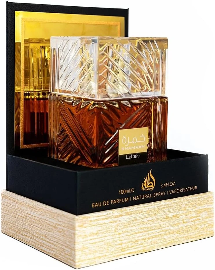 Lattafa Perfumes Khamrah for Unisex Eau de Parfum Spray  3.4 Ounce