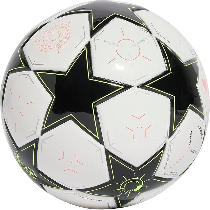 adidas UCL Mini Football  White Black Plamet T