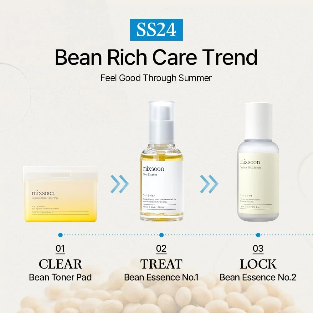 mixsoon [Mixsoon] Bean Essence 1.69 fl oz / 50ml | Natural fermented soybean ser
