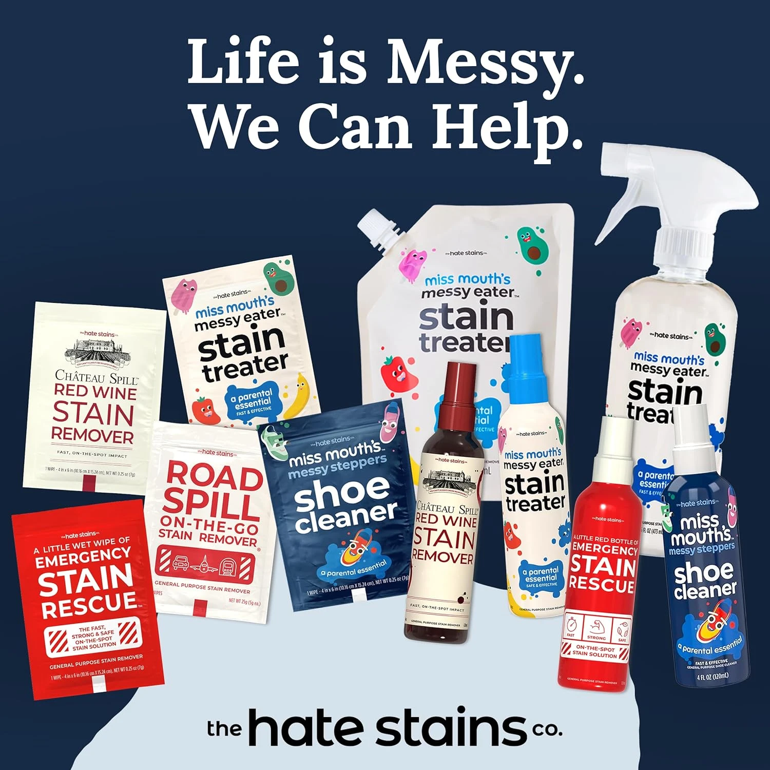 Miss Mouth's Messy Eater Stain Treater Spray - 4oz Stain Remover - Newborn & Bab