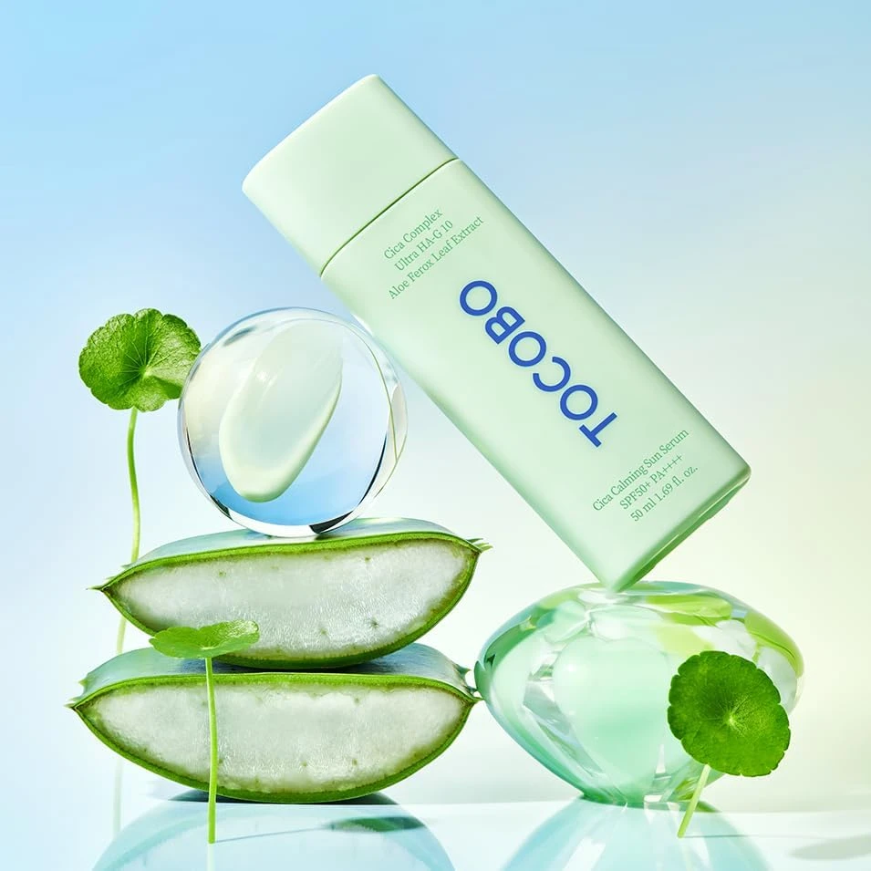 TOCOBO Cica Calming Sun Serum SPF50 PA++++ 50 ml 1.69 fl. oz - Fermented Cica Co