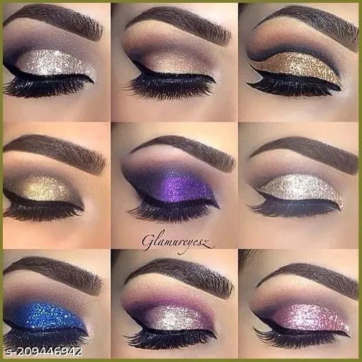 15 Multi Shades Matte Eyeshadow Palette Shimmering Splendor - High Quality