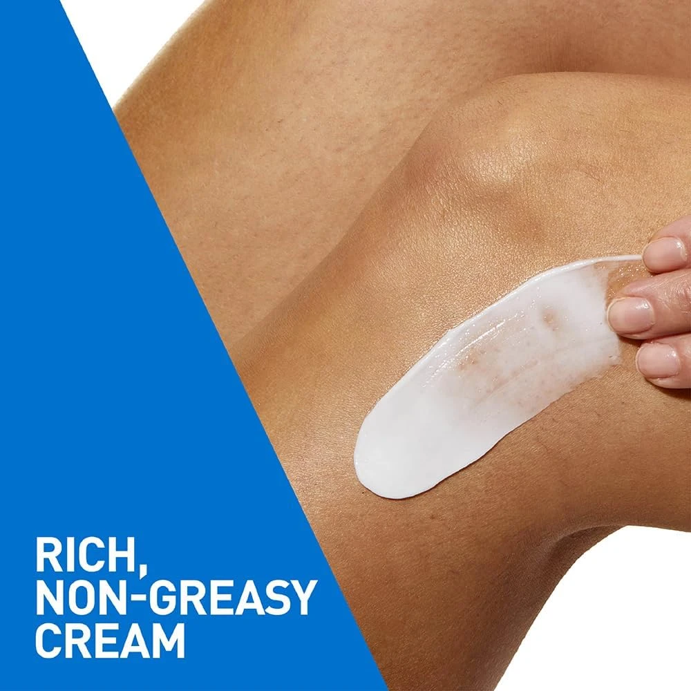 CeraVe Moisturizing Cream | 48H Body and Face Moisturizer for Dry to Very Dry Sk