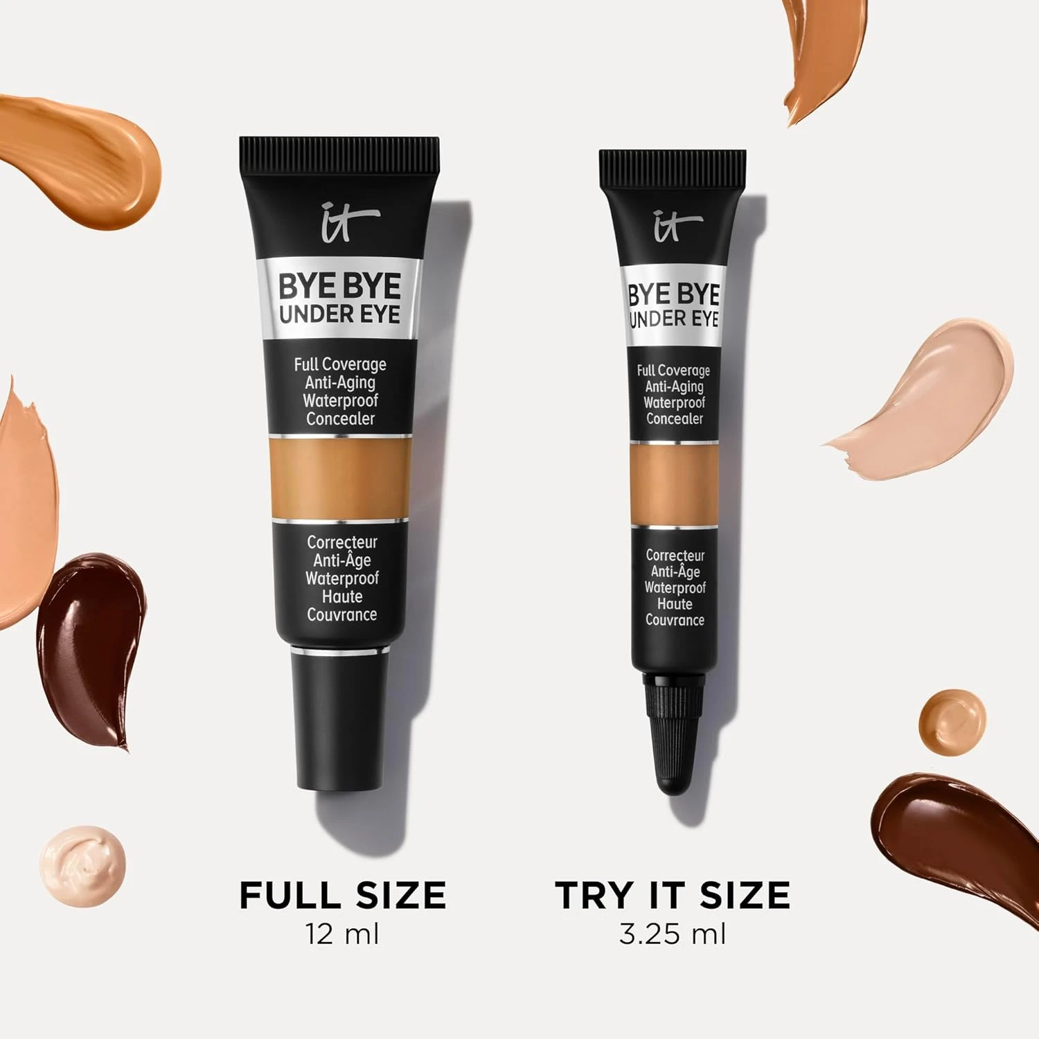 (10ml, Light Golden) – IT COSMETICS 10ml Bye Bye Under Eye Full Coverage Anti-Ag