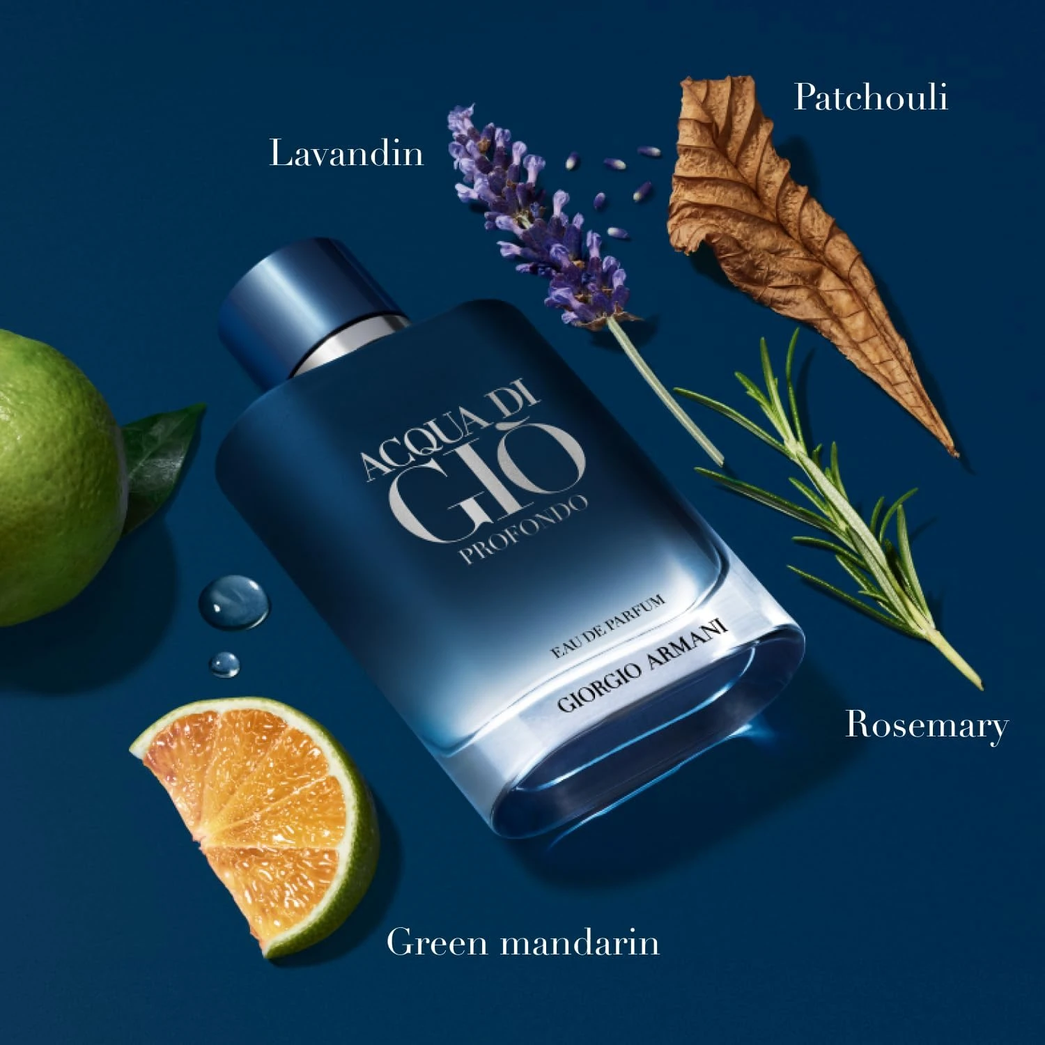 Armani beauty – Acqua di Giò Profondo – Eau de Parfum – Cologne for Men – Fresh 