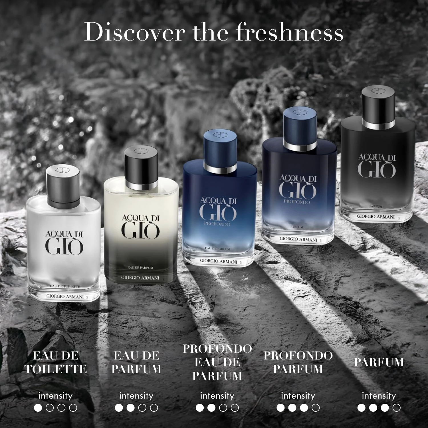 Armani beauty – Acqua di Giò Profondo – Eau de Parfum – Cologne for Men – Fresh