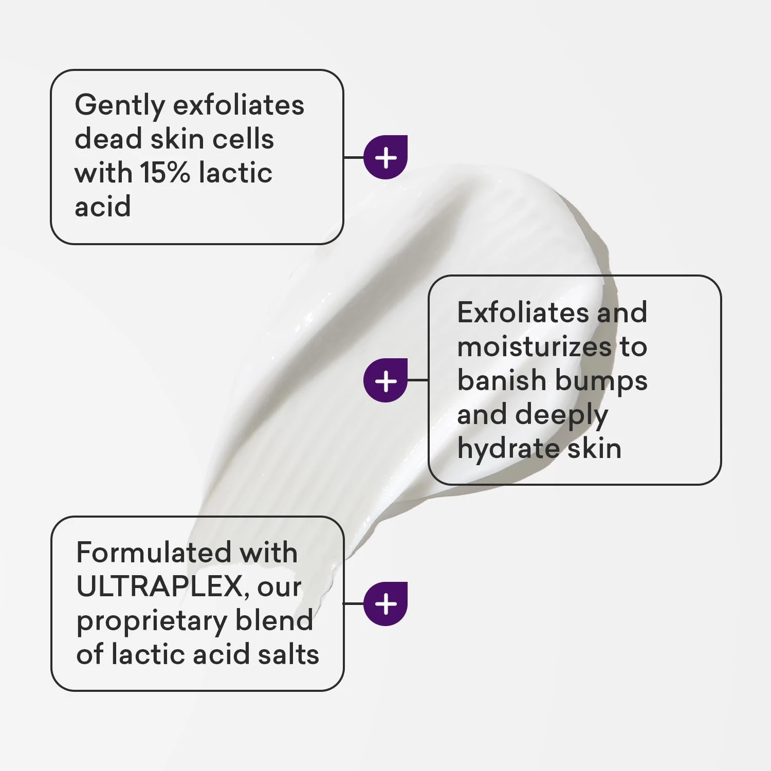 AmLactin KP Bumps Be Gone - 3 oz Keratosis Pilaris Moisturizing Cream with 15% L