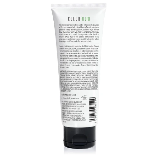 COLOR WOW One Minute Transformation Styling Cream - Instant Frizz Fix with Nouri