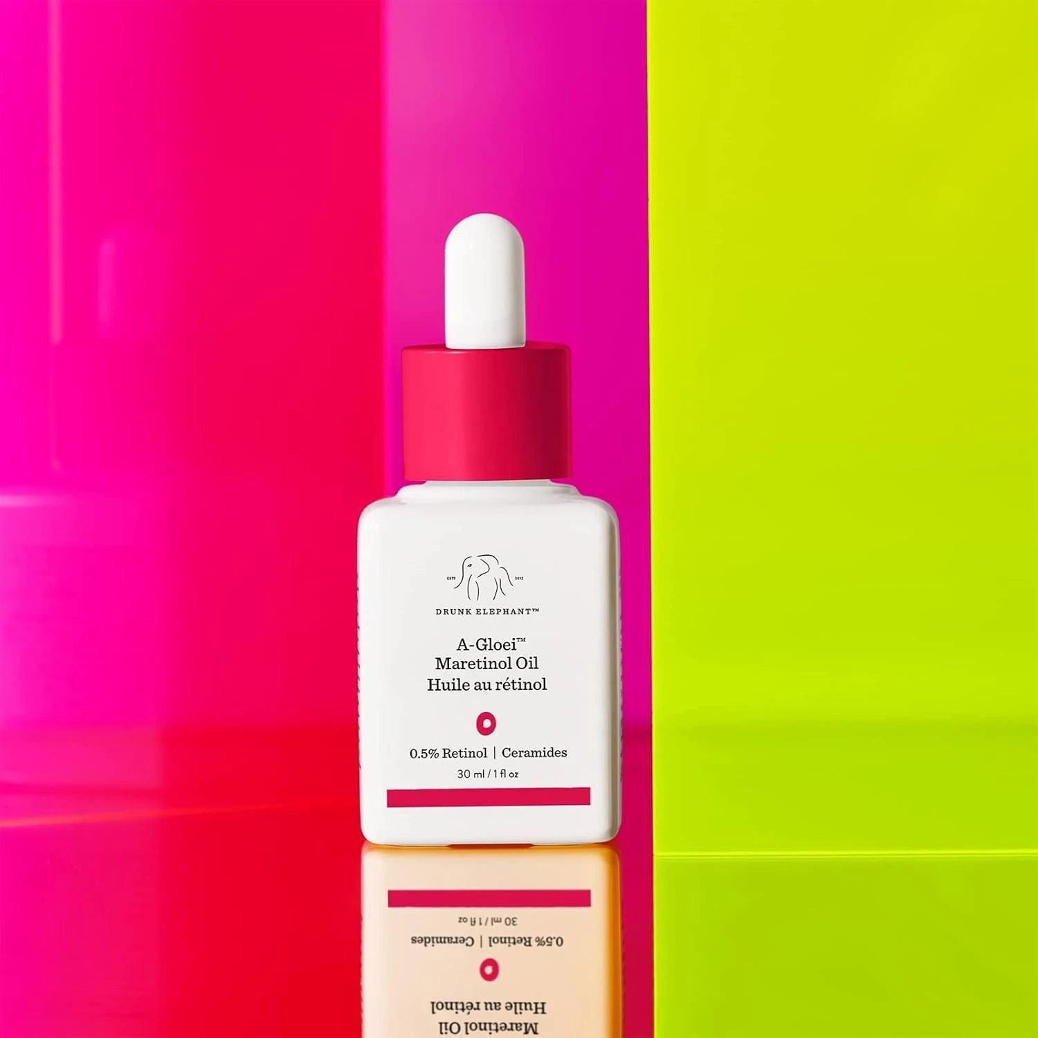 Drunk Elephant A-Gloei Virgin Marula Oil with Retinol. Anti-Wrinkle Treatment fo
