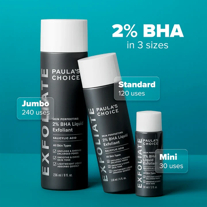 Paula's Choice SKIN PERFECTING 2% BHA Liquid Salicylic Acid Exfoliant - Facial E