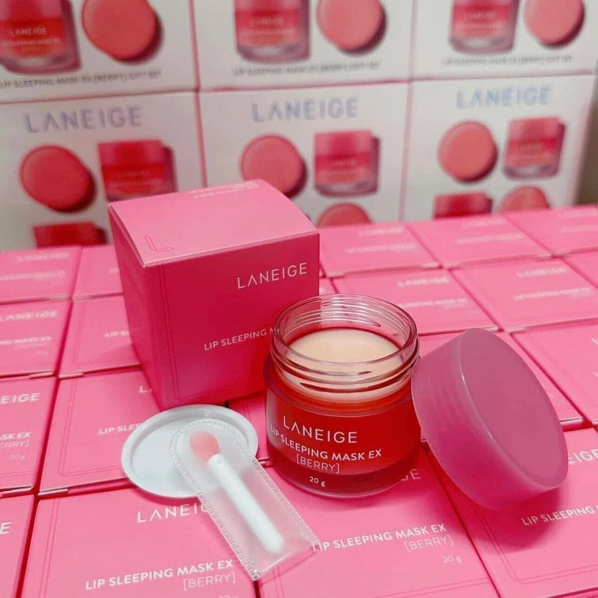 LANEIGE Lip Sleeping Mask, Berry, 20g