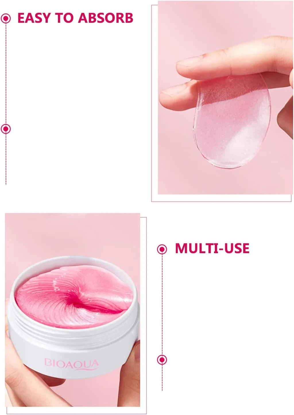 Eye Masks Peach Hexapeptide