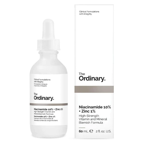 The Ordinary Niacinamide 10% + Zinc 1% 60ml - Reduce the appearance of skin blem