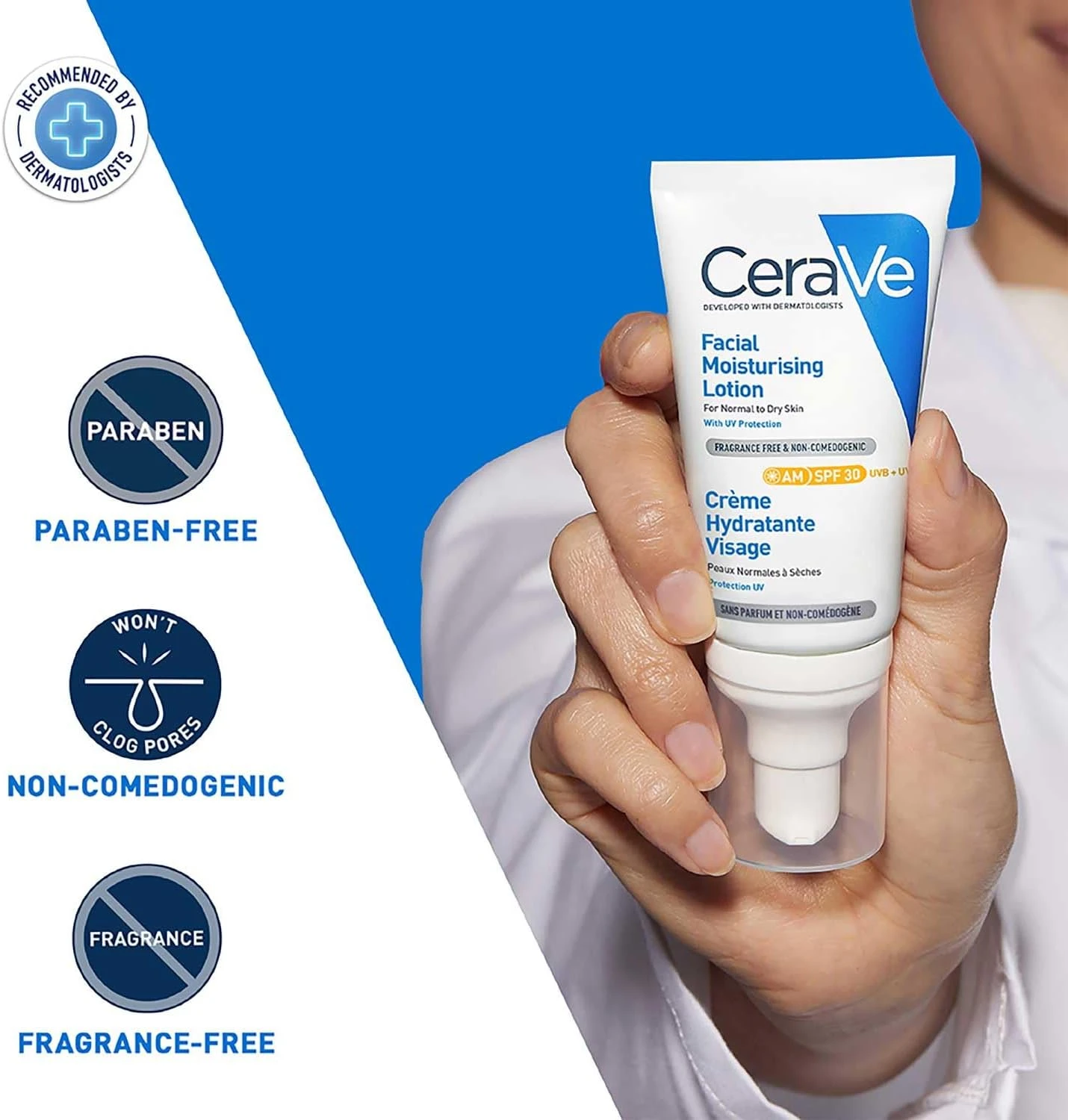 Cerave AM Facial Moisturizing Lotion SPF30 With Hyaluronic Acid 52ml  Welcome to