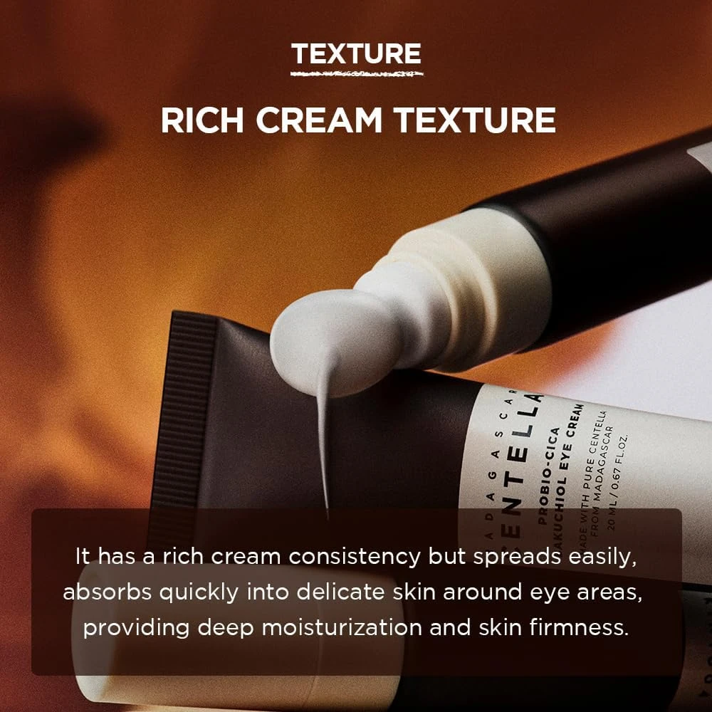 SKIN1004 Madagascar Centella Probio-Cica Bakuchiol Eye Cream Twin Pack (20ml*2)