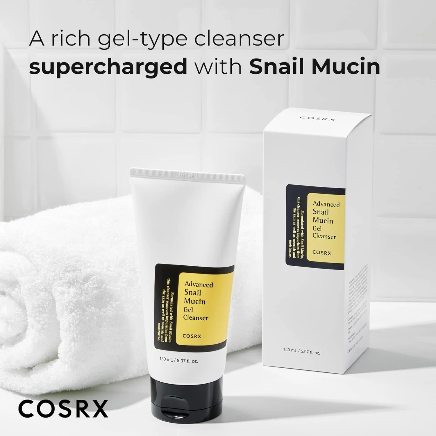 Cosrx Advanced Snail Mucin Gel Cleanser 150 Ml
