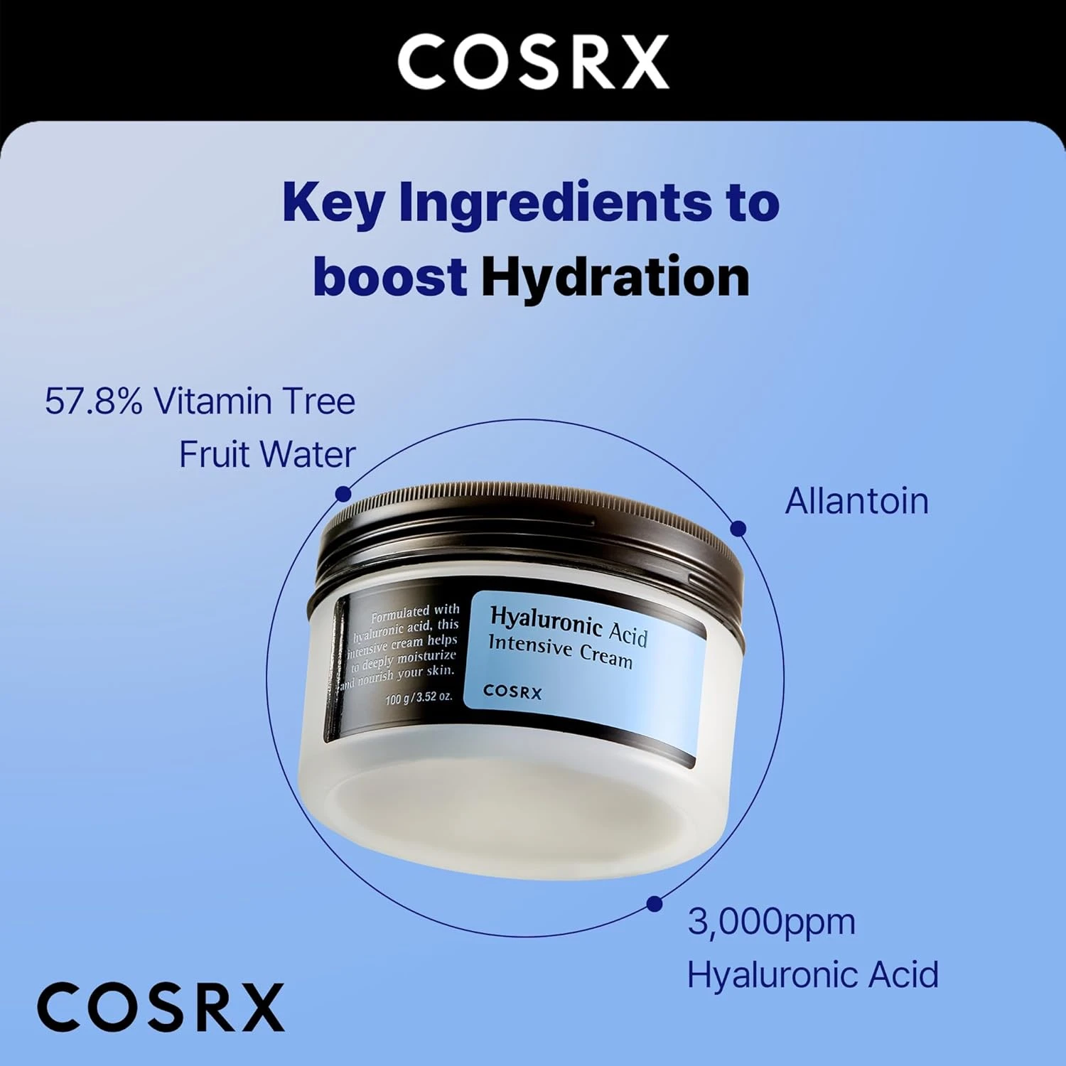 Cosrx Hyaluronic Acid Intensive Cream 100 ml