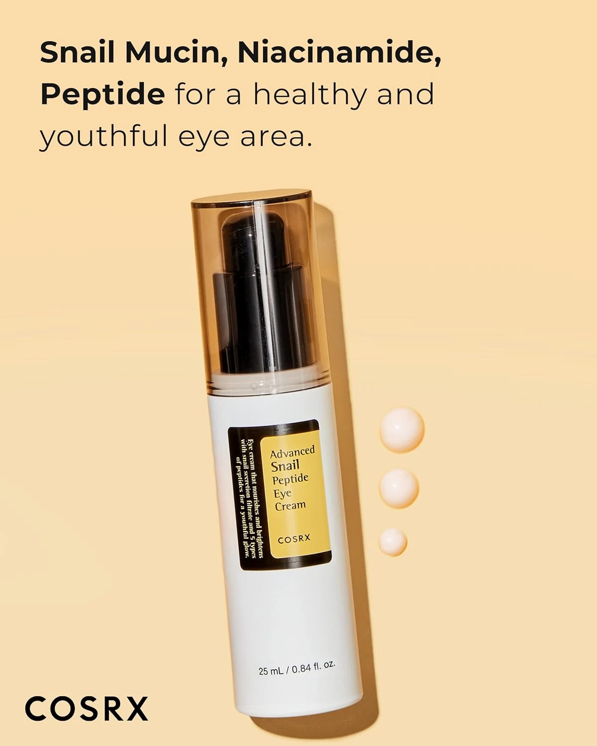 Cosrx Advanced Snail Peptide Eye Cream 25 Ml