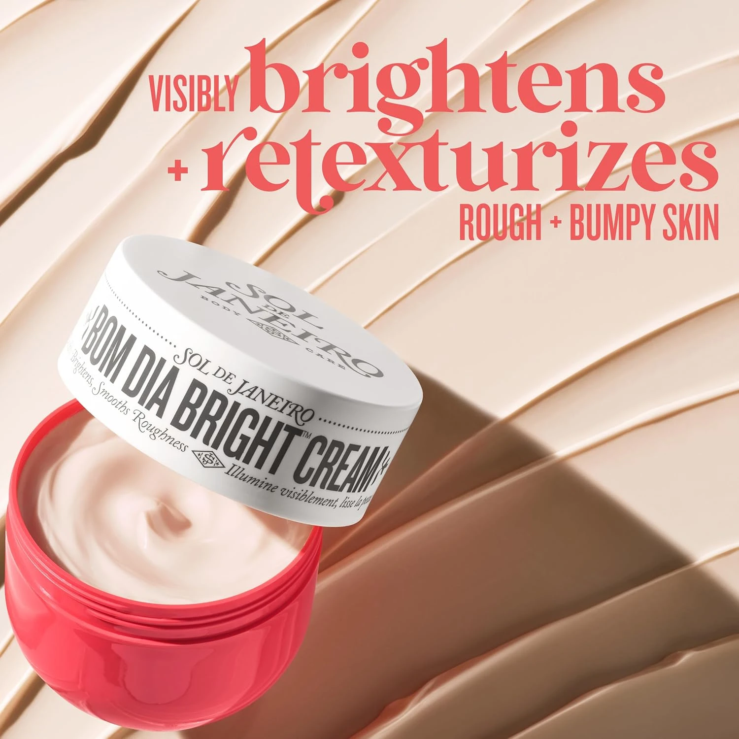 Sol de Janeiro Visibly Brightening and Smoothing Bom Dia AHA Body Cream 75mL/2.5