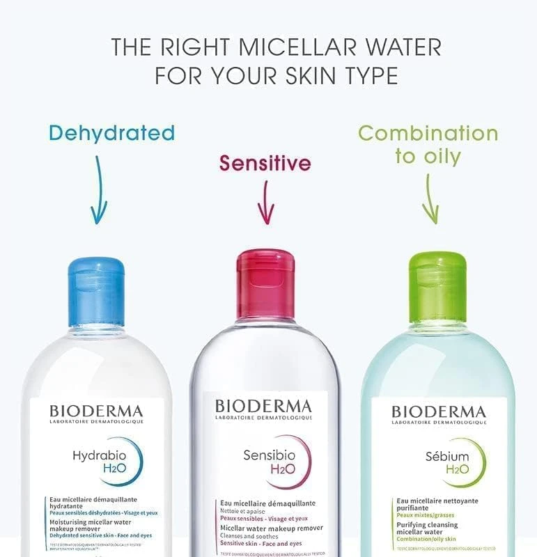 Bioderma Sensibio H2O Makeup Remover Reversed Pump 850ml