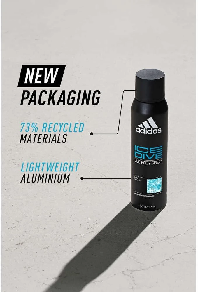 Adidas Ice Dive Deodorant Body Spray 150ml