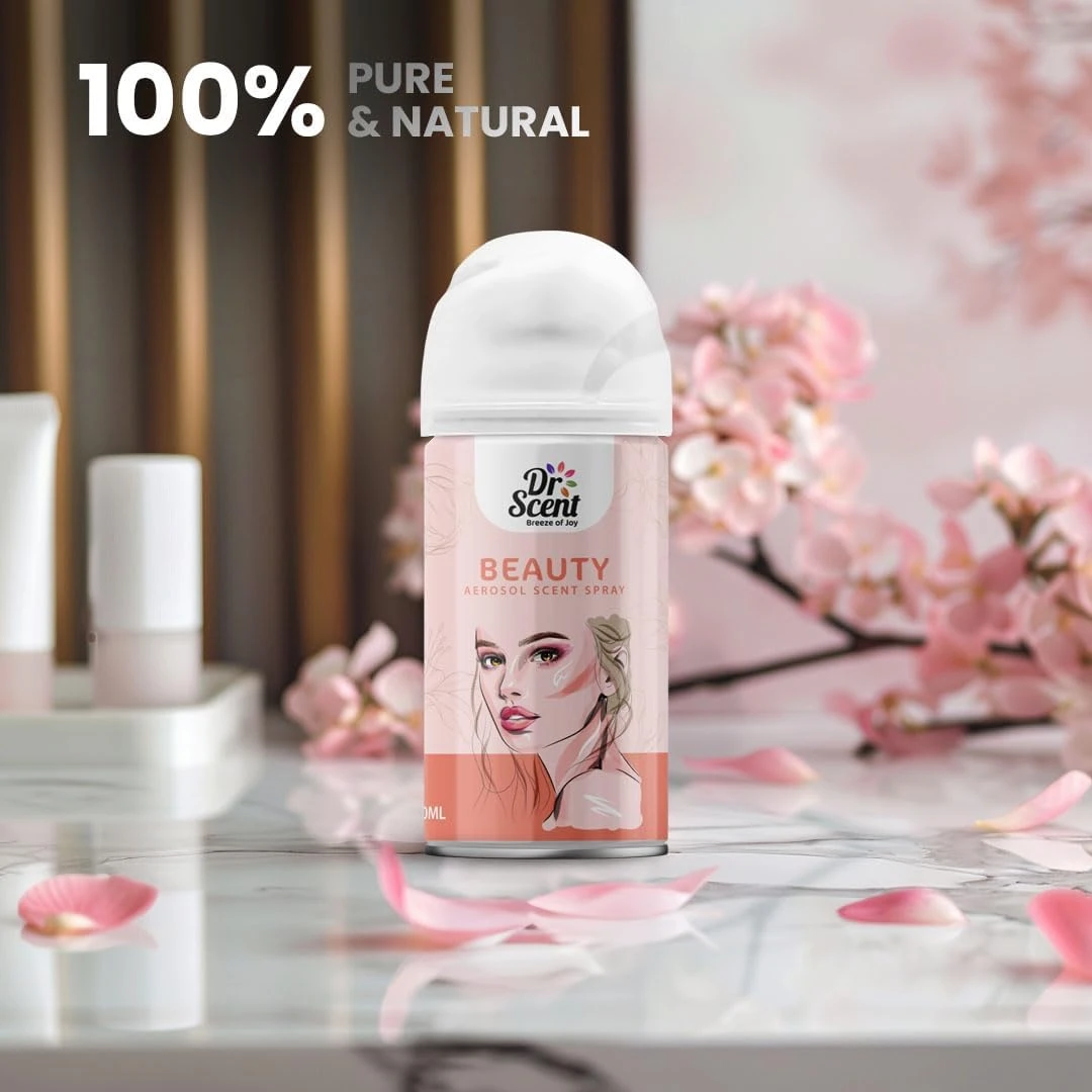 Dr Scent Breeze of Joy Beauty Air Freshener Aerosol Spray - 300ml, Best for Room