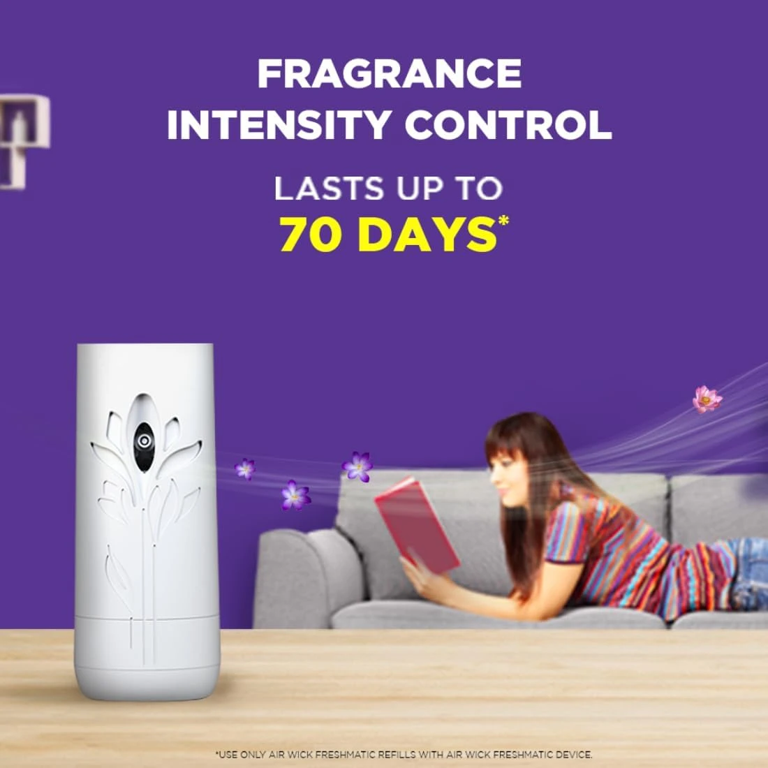 Air Wick Freshmatic 'Scents of India' Air-freshner Complete Kit [Machine + Hills