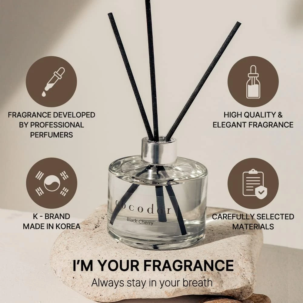 Cocod'or [/Pure Cotton] Reed Diffusers Oil, 50ml, Best for Home, Room Fragrance,