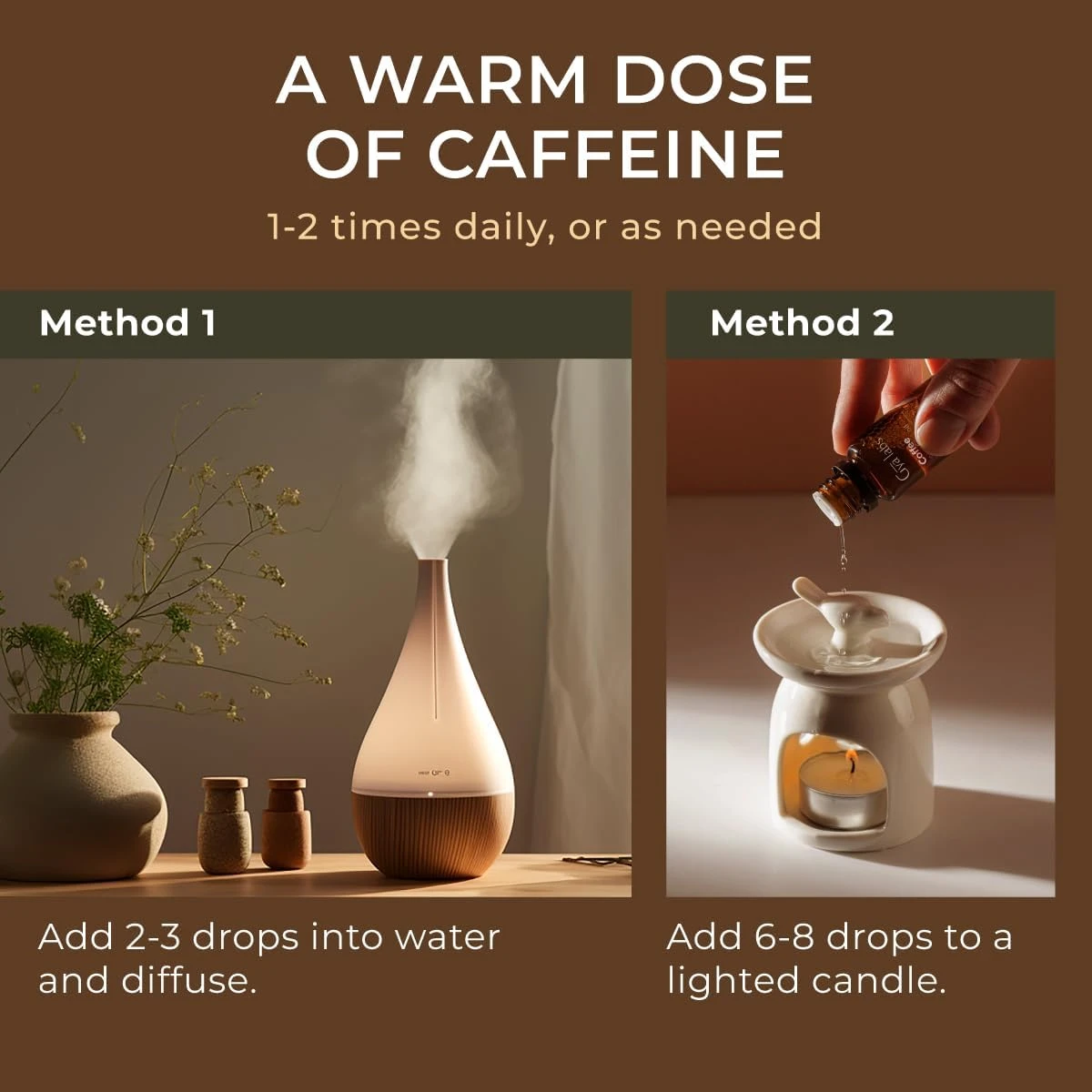Gya Labs Coffee Essential Oil for Diffusers - 0.34 Fl Oz - 100% Pure Natural Cof