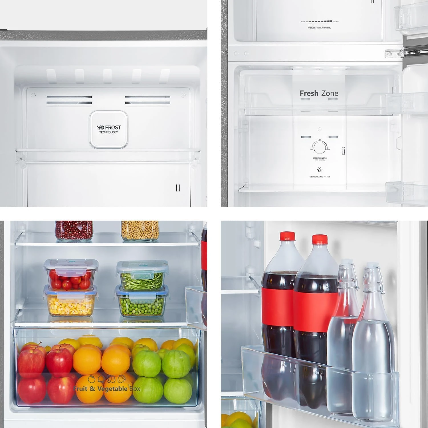 Hisense HTM60320D3, 418 Litres Top Mount Refrigerator with Inverter Compressor, 