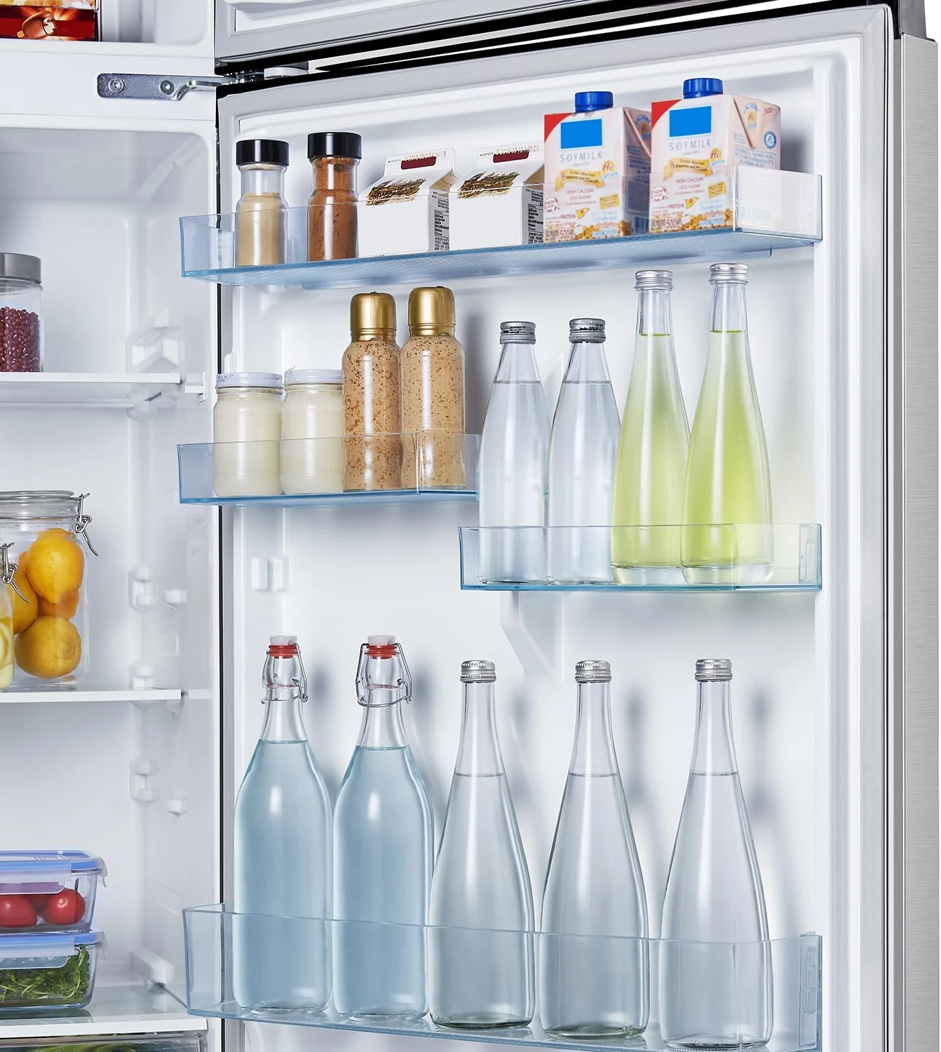Hisense 488 Liter Refrigerator Double Door Top Mount Silver Model RT488N4ASU"Min