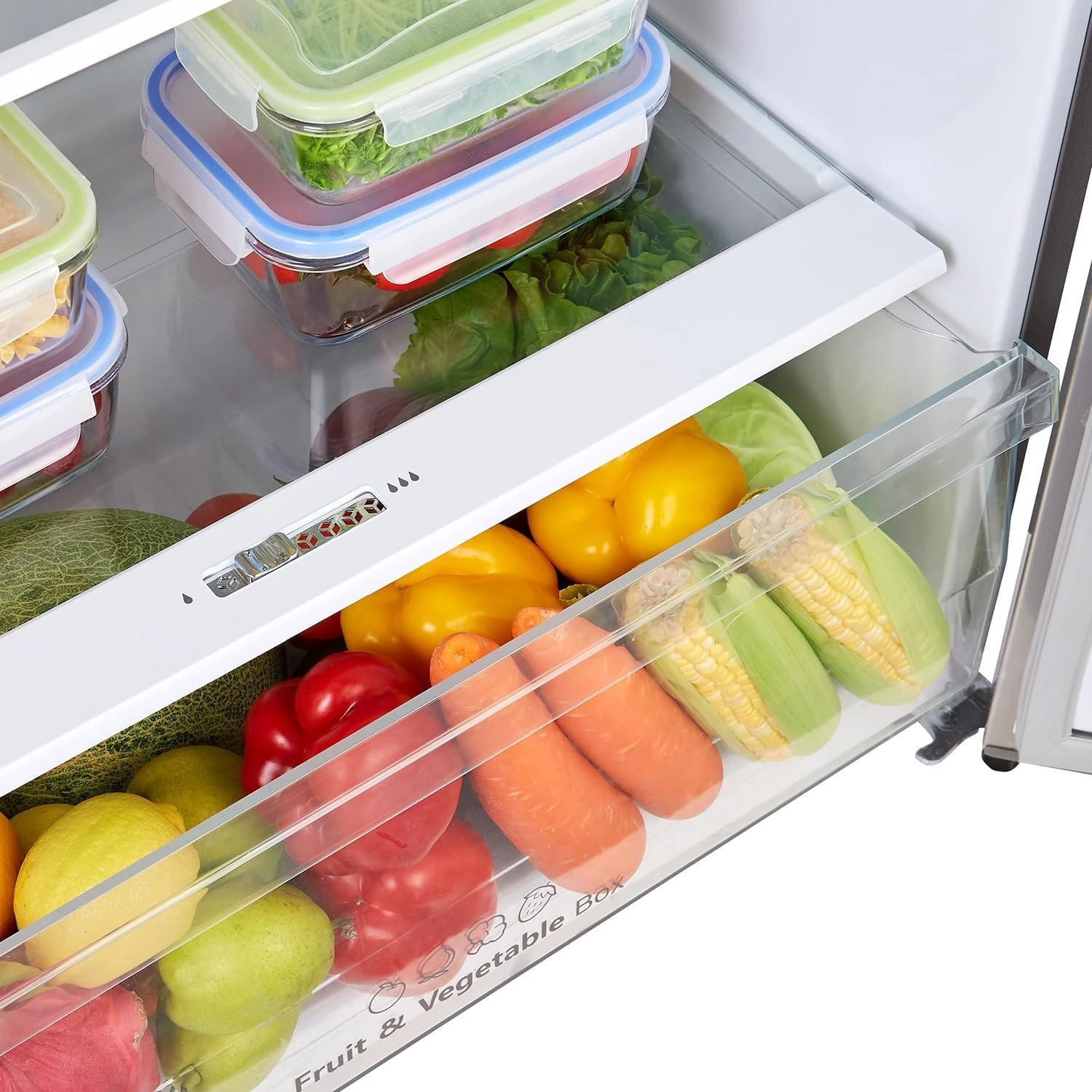 Hisense 488 Liter Refrigerator Double Door Top Mount Silver Model RT488N4ASU"Min