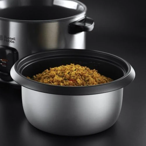 Russell Hobbs Cuociriso 10 Tazze, 700 W, 1.8 Litri, Spatola e Misurino Inclusi, 