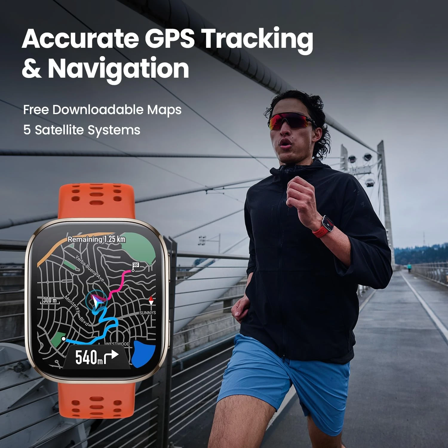 Amazfit Bip 6 Smart Watch 46mm, 14 Day Battery, 1.97" AMOLED Display, GPS & Free