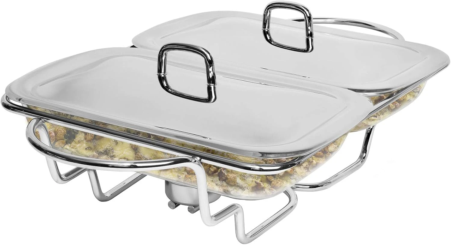 Galashield Chafing Dish Buffet Set Warming Tray with Lids Stainless Steel with 2