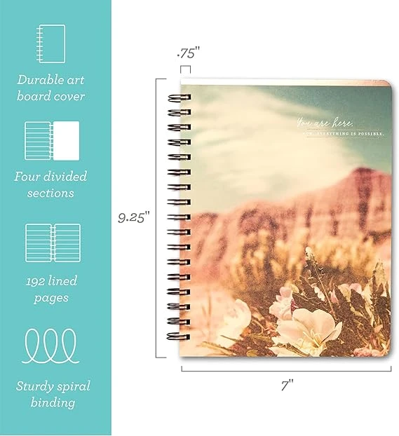 Compendium Wire-o Notebook : You Are Here. Now, Everything Is Possible. — 192 li