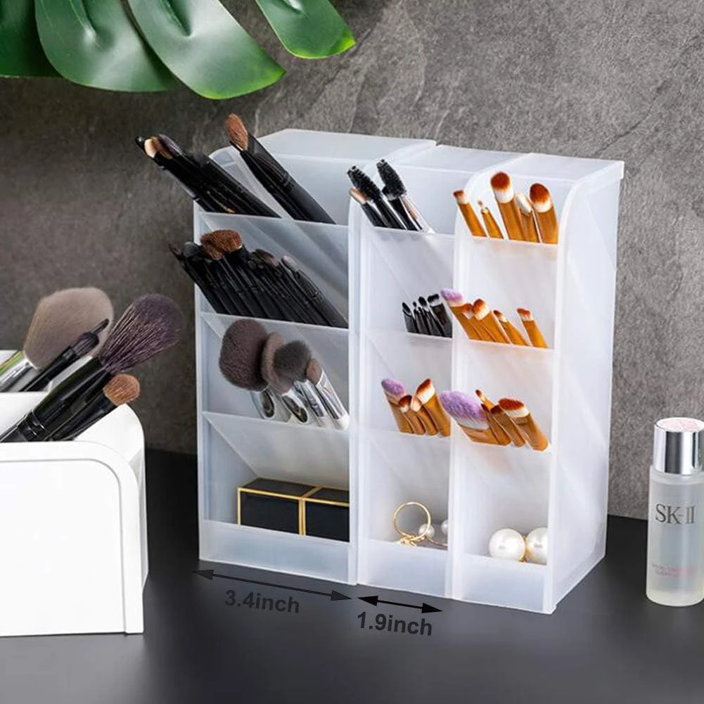 Marbrasse 3 Pcs Big Desk Organizer- Pen Organizer Storage for Office, School, Ho