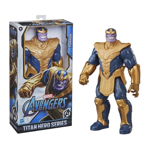 Marvel Avengers Titan Hero Series Blast Gear Deluxe Thanos Action Figure, 12-Inc