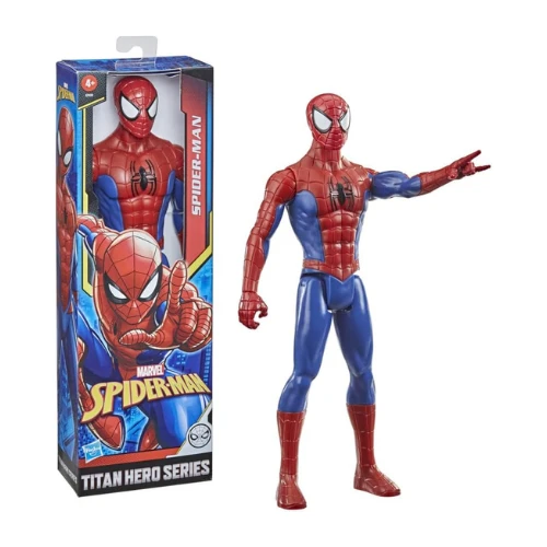 Marvel Spider-Man Titan Hero Series Spider-Man Action Figure, 12-Inch-Scale Supe