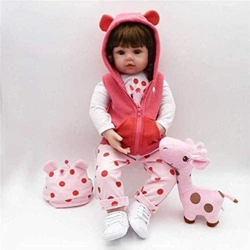 Nano Classic 20 inch Reborn Baby Doll Soft Vinyl Silicone Newborn Baby Doll Girl