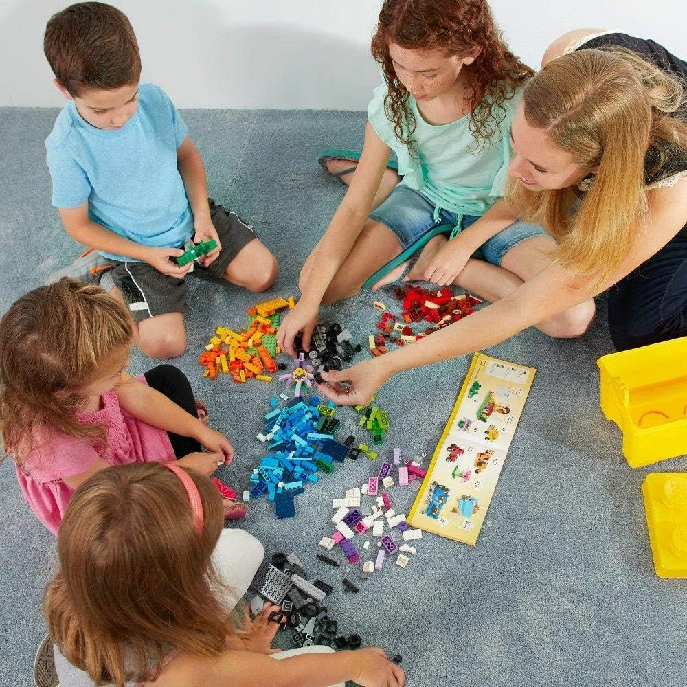 LEGO Large Creative Brick Box Set, Classic Building Toys for 4 Plus Year Old Boy