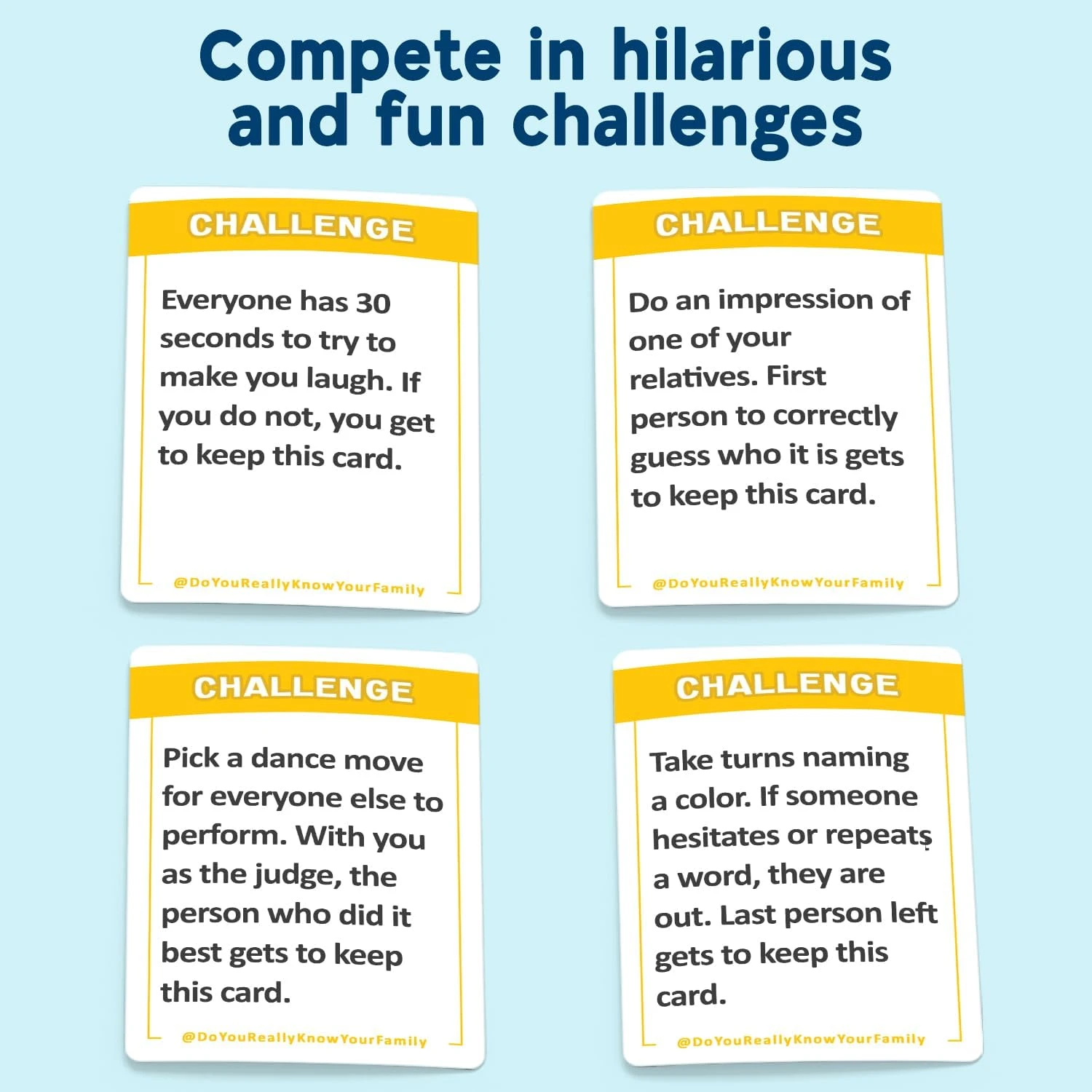 DO YOU REALLY KNOW YOUR FAMILY? A Fun Family Game Filled with Conversation Start