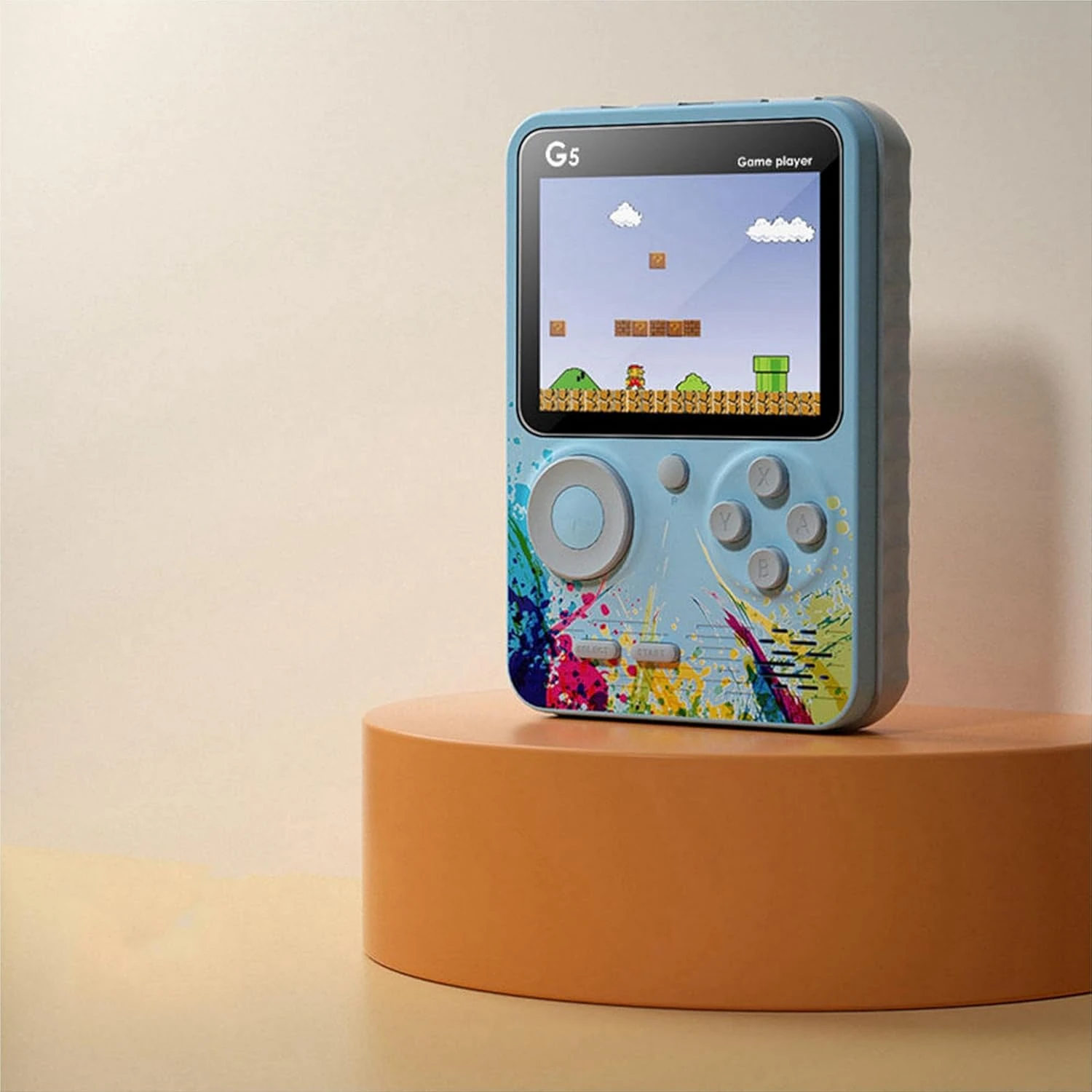 Like Star® G5 500 in 1 Retro Game Box Only for 1 Player, Handheld Classical Game