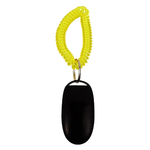Dog Training Clicker Click Button Trainer Pet Cat Puppy Obedience Aid Wrist Asso
