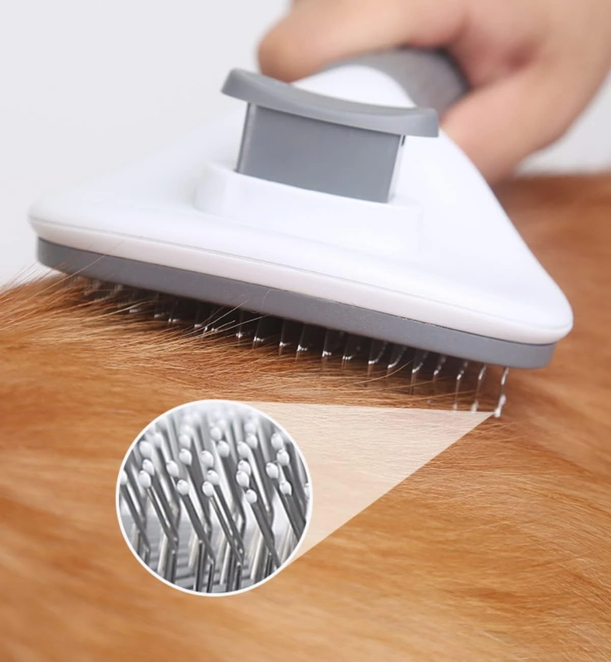 SKY TOUCH Pet Cat Brush for Shedding and Grooming, Dog Hair Removal Brush, Pet G