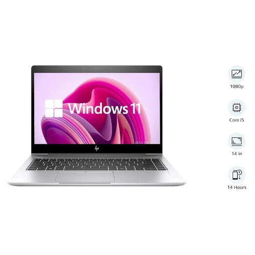HP (Refurbished) Elitebook 840 G5 14" FHD Business Laptop Computer, Intel Quad-C