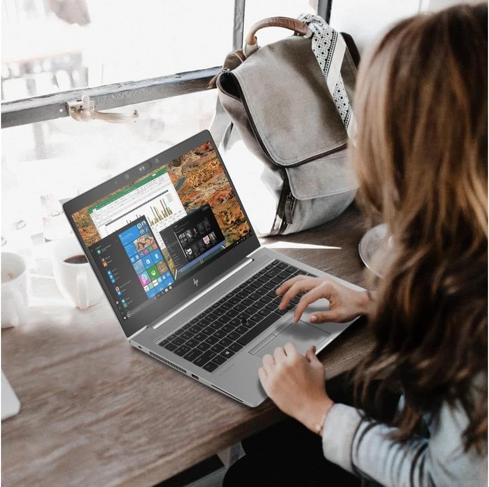 HP (Refurbished) Elitebook 840 G5 14" FHD Business Laptop Computer, Intel Quad-C
