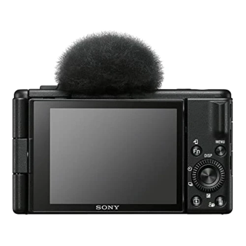Sony ZV1F/B Vlog Camera for Content Creators and Vloggers Large 1 inch Sensor wi