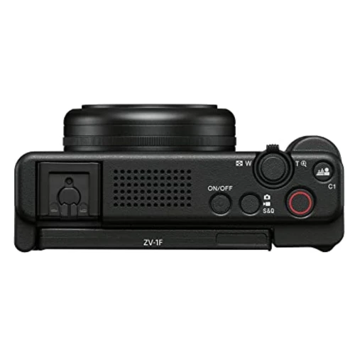 Sony ZV1F/B Vlog Camera for Content Creators and Vloggers Large 1 inch Sensor wi